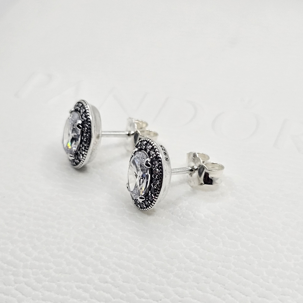 Authentic Pandora Elegance Stud Earrings - image 4